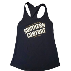 Southern Comfort Women's Black Logo‎ Tank Top Small